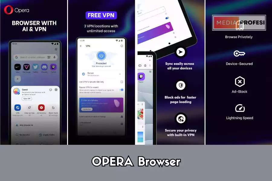Browser Anti Blokir Opera