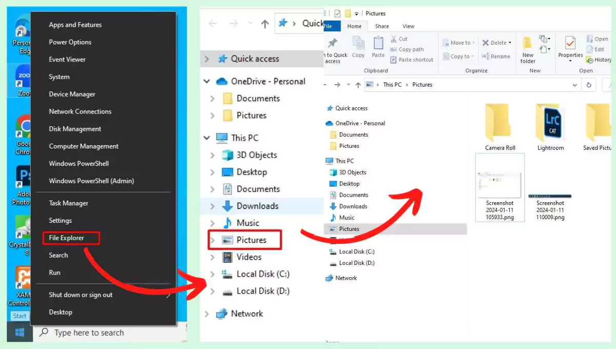3 Cara Melihat Hasil Screenshot di PC/Laptop Windows dalam 3 Menit Hasil Screenshot di PCLaptop Windows