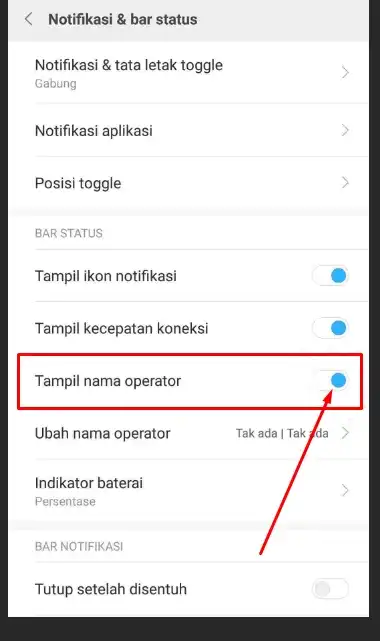 3 Langkah Mudah! Cara Menampilkan Nama Operator di MIUI 10 Cara Menampilkan Nama Operator di MIUI 10 3