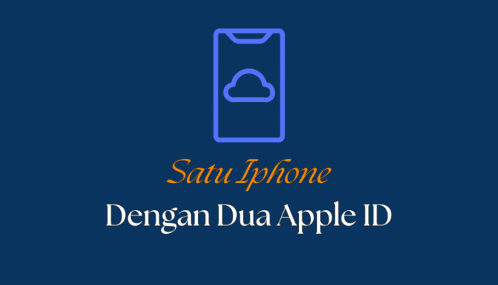 gambar iphone dengan cloudnya untuk menjawab pertanyaan Satu iPhone dengan Dua Apple ID